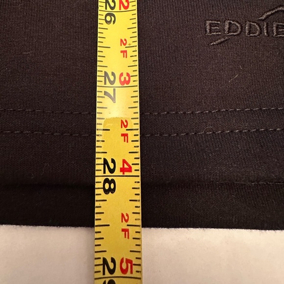 Eddie Bauer Sweatshirt Mens XL Black Fleece 1/4 Zip Pullover Gorpcore Hiking - Picture 9 of 9